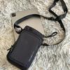 Casual  Drawstring Bag Purse Water Cup Cover Water Cup Bag Solid Color Water Bottle Holde Nylon Shoulder Bag Outdoor