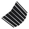 8PCS For Lincoln MKX/Ford Edge 2007 2008 2009 2010 2011 2012 2013 2014 Glossy Black Pillar Posts Window Cover BC Column Sticker