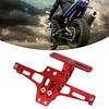Motorcycle License Plate Bracket CNC Aluminium Alloy     Motorcycle License Plate Holder