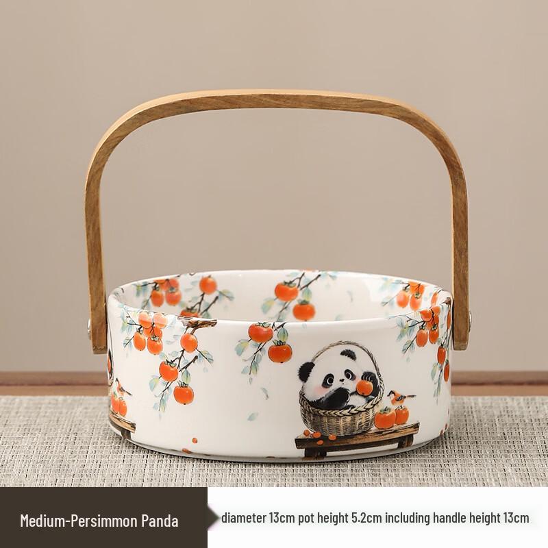Керамическая фруктовница  Панда