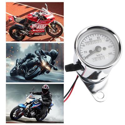 Příslušenství pro motocykly s LED světlem, upravený počítadlo kilometrů, automatický ukazatel otáčkoměru, retro motocyklová palubní deska, univerzální stroje