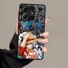 Case for Xiaomi Redmi Note 14 13 Pro Plus A4 13C 14C 9S 10 12 11 Funda Back Phone Cover One Piece Luffy Cute
