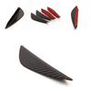 Luxurious Car Styling 4pcs Universal Car Front Bumper Lip Fin Air Knife Kit For A Chic Look