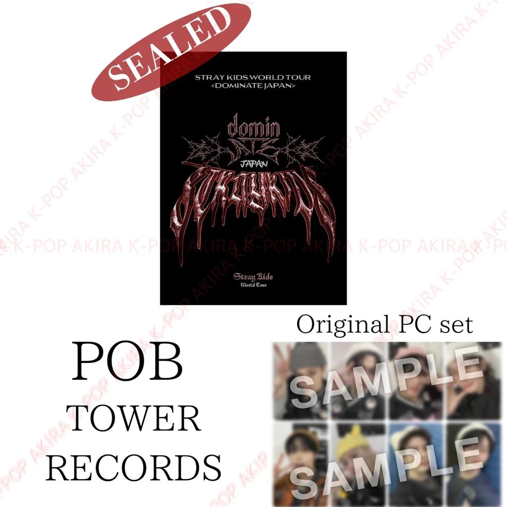 PRE-ORDER Stray Kids World Tour dominATE JAPAN LIVE Blu-ray + JAPAN STORE POB