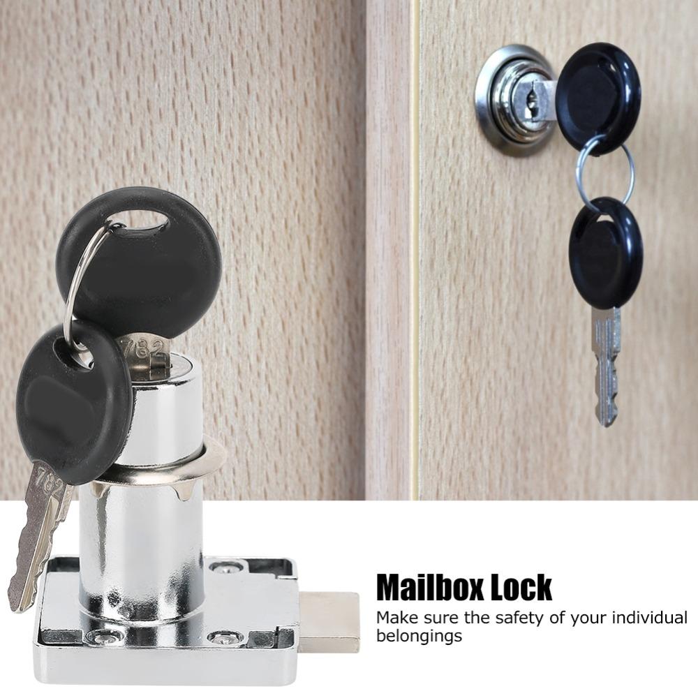 3pcs Zinc Alloy Cabinet Lock Durable Cam Lock Security Drawer Lock  Office