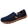 Summer Men's Korean Style Canvas Loafers: Trendy, Washable, Versatile Casual Shoes in Plus Sizes 47-48.