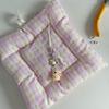 Acrylic Rabbit Keychain Delicate Flower Bowknot Keyring for Bags Backpacks