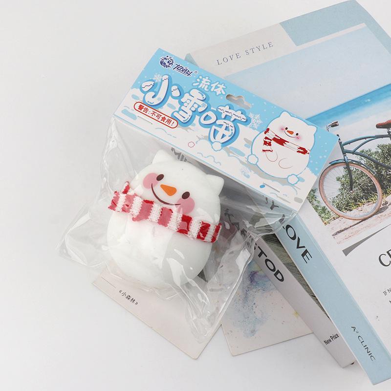 

Креативный детский антистресс Снежный мячик Мяу: Мните и сжимайте для медленного восстановления декомпрессии.