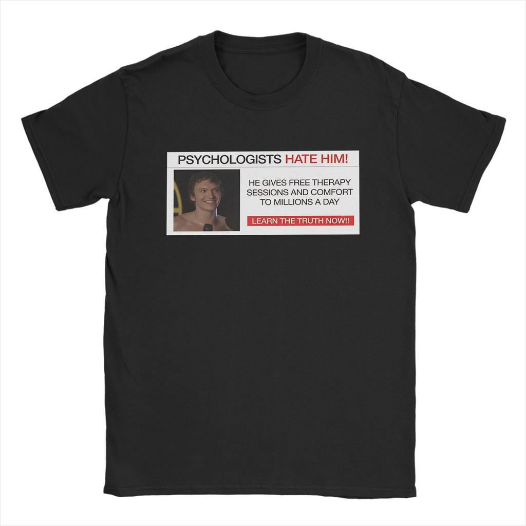 Unisex T-Shirts Psychologen HASSEN Ilya Rozanov Vintage Baumwoll-T-Shirt Kurzarm Erhitzte Rivalität T-Shirts Rundhals Oberteile