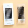 New Black Gold and White Gold A8 Pencil Candle Creative Party Party Long Pole Baking Decoration Boxed Candle