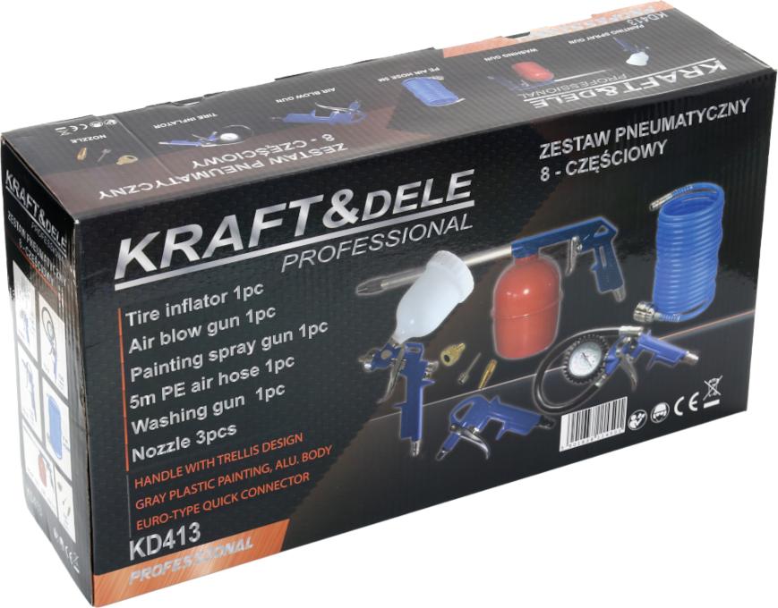 Pneumatic Kit 8 Pieces KD413