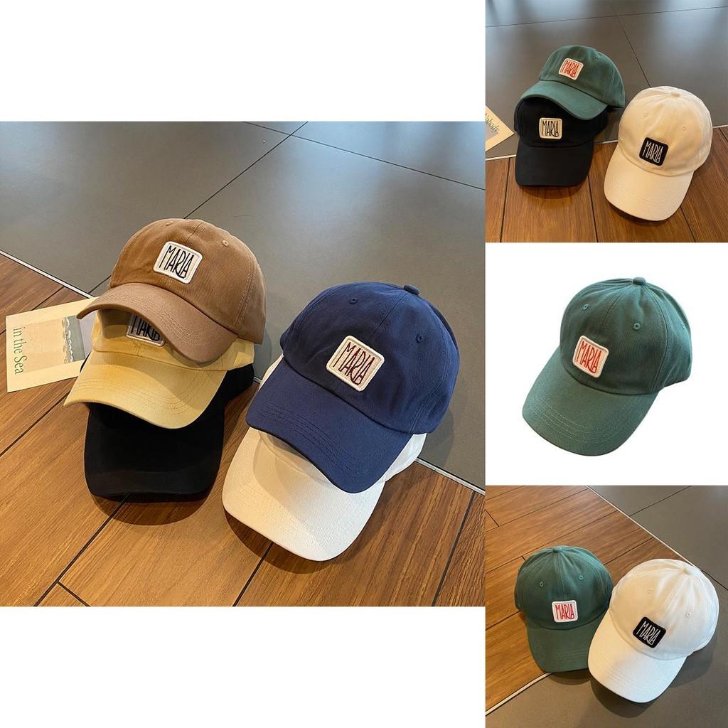 Cap Chic Baseball For Women Trendy Korean Style Ins Small Face Hat Summer Street Fashion Adjustable Fit Cotton Green White Black