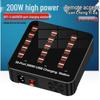 100W 20-Port Multi-Device USB Charger for Phones