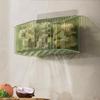 Transparent Ginger Garlic Storage Baskets Plastic Kitchen Storage Rack  for Home