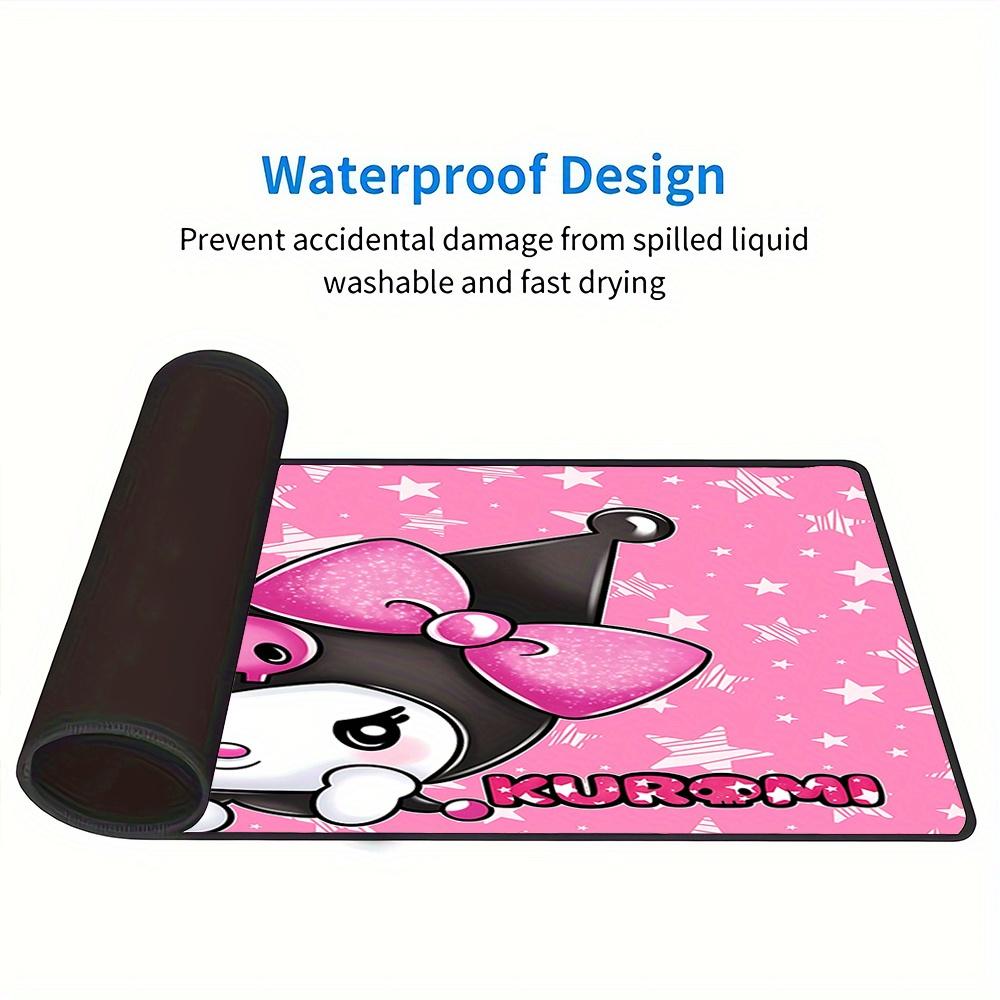 Kuromi, Cute Themed XXL Mouse Pad - Non-slip Rubber Desk Mat for Gaming and Office Use, Multi-Function Keyboard 0826028a