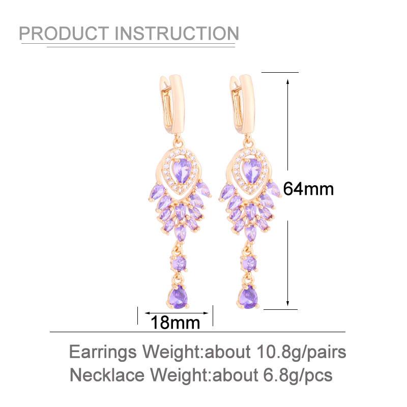 Pendientes de Zirconia de Moda Europea y Americana – Accesorios de Lujo, Exquisitos, Ligeros y Audaces para Mujeres.