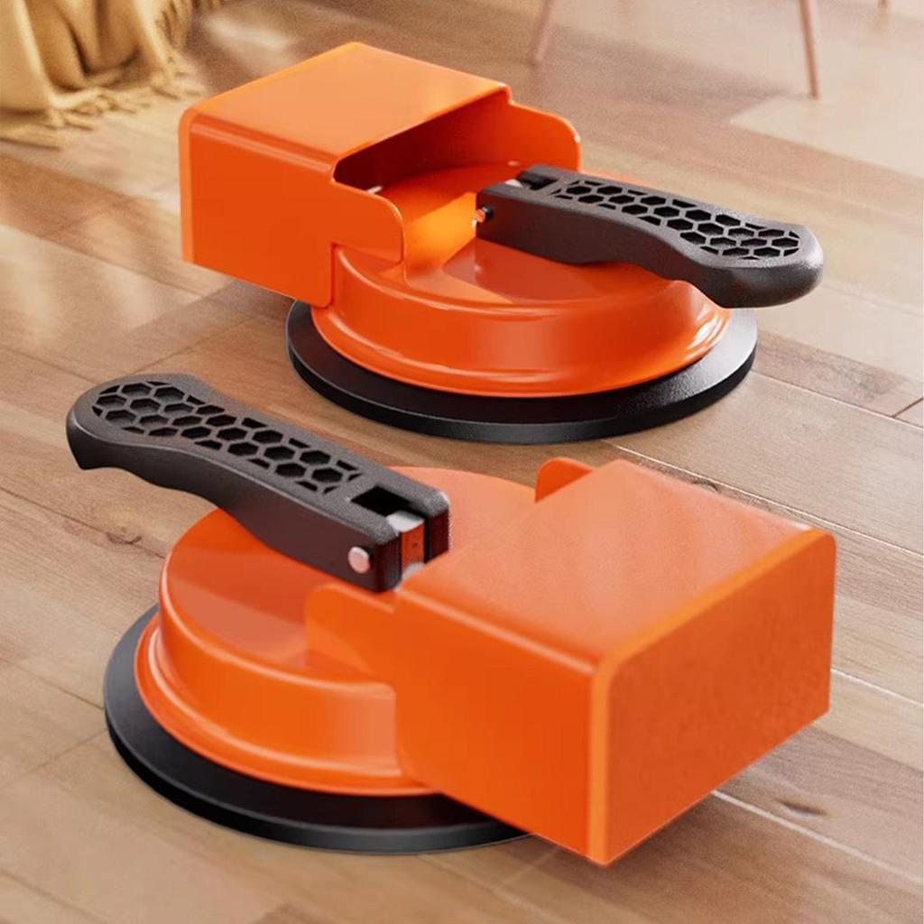 Floor Suction Cup Tool Strong Absorbing Safe Precision Suction Cup Floor Gap Fixer for Home Bedroom Living Room Apartment Hotel
