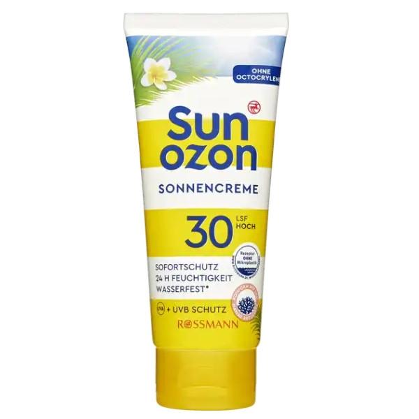 Rossmann Sun Ozone Classic Sun Cream Lsf30 100Ml