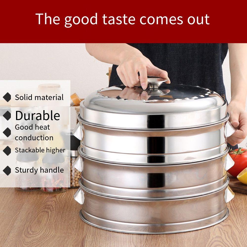 Steamed Stuffed Bun Food Steam Rack Thicken Rice Cooker Steamer Pot  For Soup Pot Milk Pot