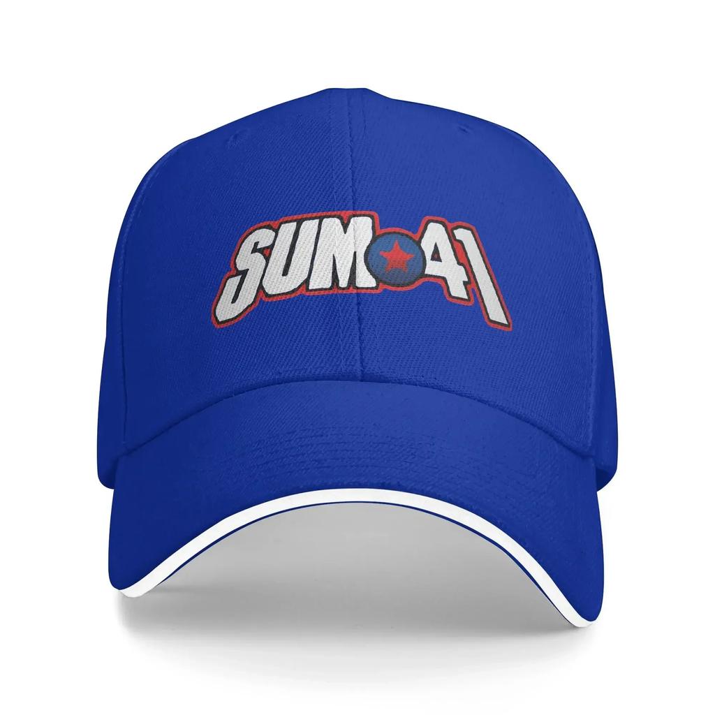 Unisex Damen Sommer Rockband Logo Hut Coole Baseballkappe Punk Musik Truckerhut Golf Kopfbedeckung Verstellbar