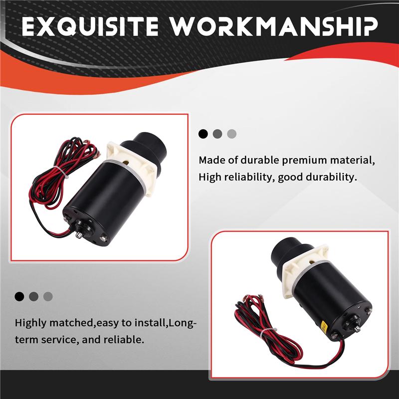 Electric Toilet Motor Pump Assy 37072-0092 For Jabsco 37045 37245 37055 37255 37075 37275 370720092 RV Marine Boat