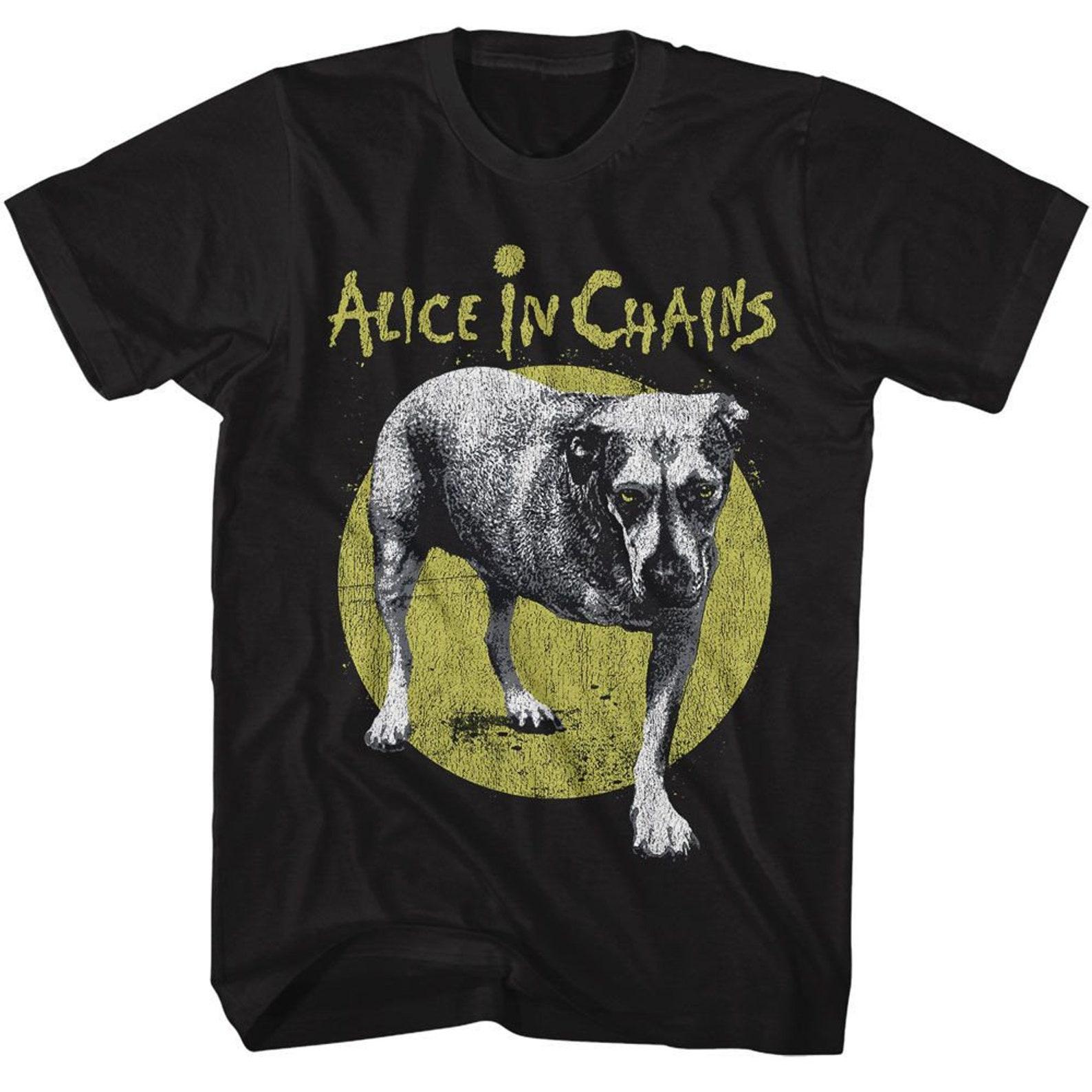 Alice In Chains Self Titled Black T-Shirt S