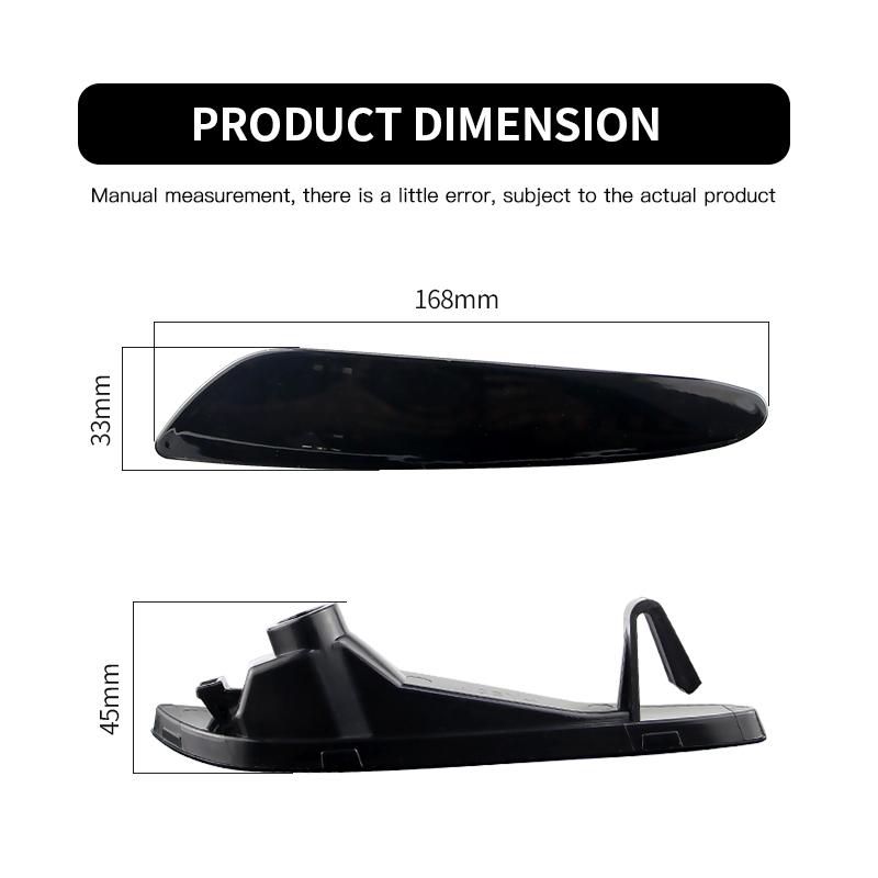 OEM#: 2118200121 Front Bumper Side Marker Lights Smoked Lens For 2003-2006 Mercedes-BENZ W211 E-Class E320 E350 E500 E55 AMG