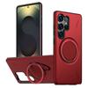 Invisible Magnetic Stand Case for Samsung S25 Ultra, S24FE, S23, A55, A14