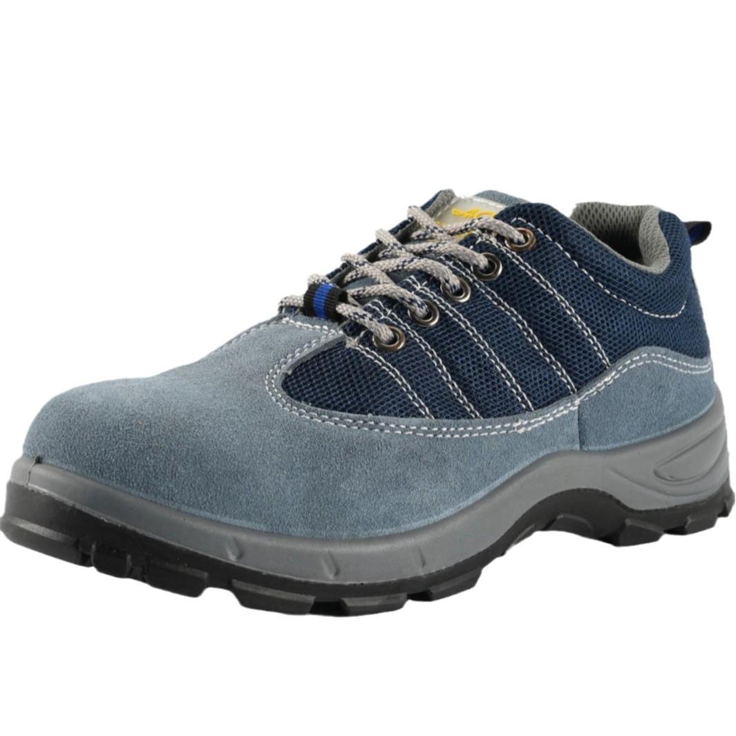 

Men s Safety Shoes Insulated Safety Shoes Waterproof Breathe Puncture Resistant Slip-Resistant Steel Toe Sneakers Anti Smashing 46 синий