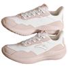 Anta Star Cloud Leather Mesh Splicing Shock Absorbing Breathable Low Top Casual Running Shoes Women Sneaker White Pink 922435559-2
