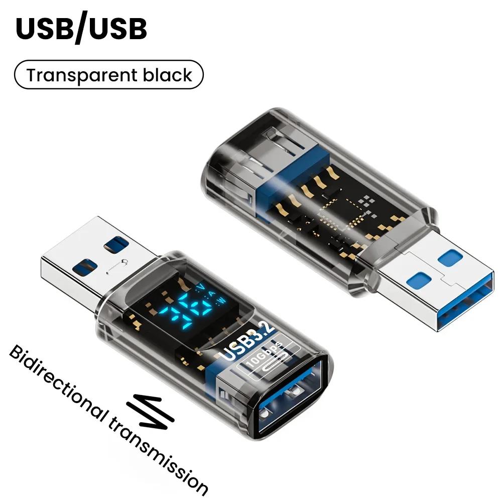 Digital Display USB3.2 Adapter USB A To Type C Adapter Data Transfer 60w Fast Charging USB C Converter For PC iphone15 Samsung 5
