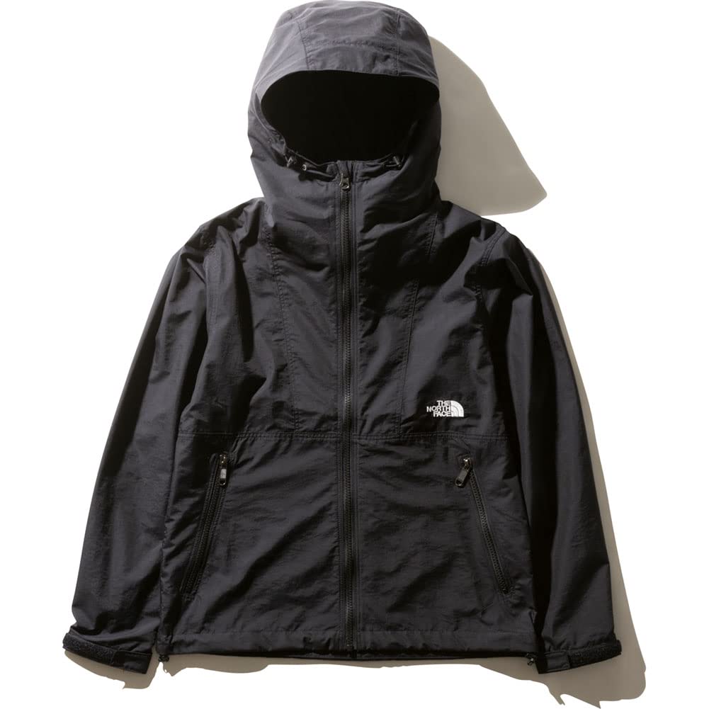 The North Face Lightweight Compact Size M Women's Water-Repellent Jacket, Black,
