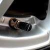BYCP2 4pcs For Skoda Karoq Badge VRS Sport Line Car Wheel Tire Valve Caps Tyre Stem Covers Accessories Styling