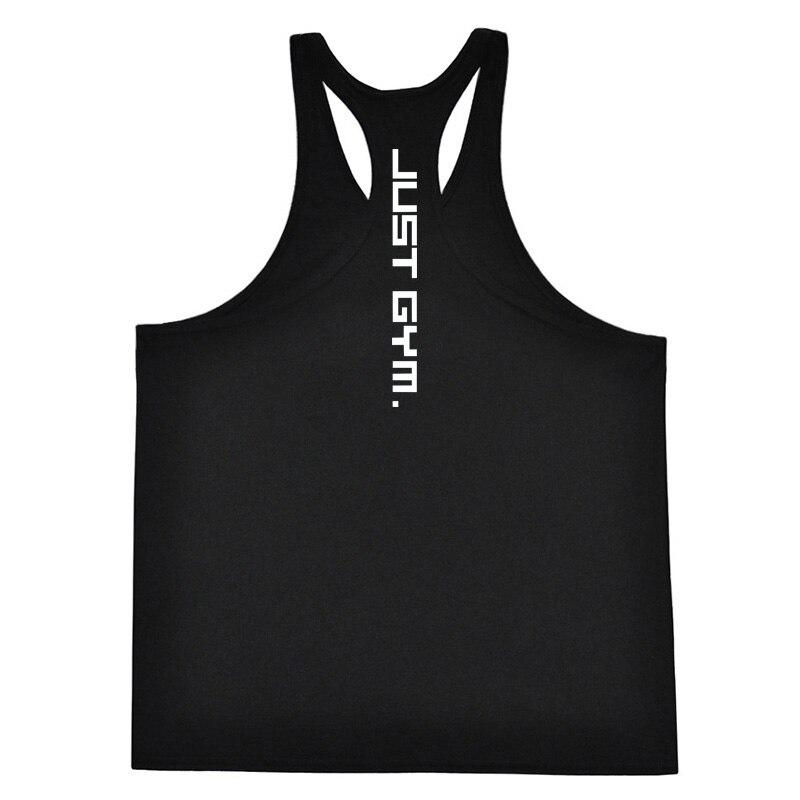 Do The Work  Fitness Gym Sports Mens Bodybuilding Brand Fashion Casual Pure Cotton Striped Weightlifting Summer Basketball Tank Top