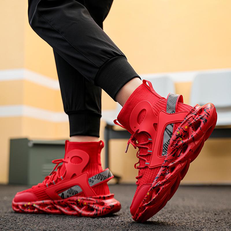 Herrenschuhe Sneakers Herrentennis Luxusschuhe Herren Casual Trainer Race Atmungsaktive modische Halbschuhe Laufschuhe für Männer