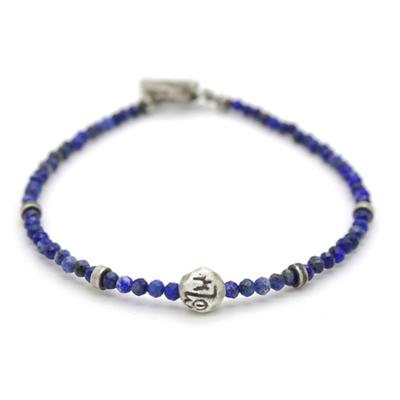 ODDCOLLET bransoletka z toggle z trzecim okiem (lapis lazuli)