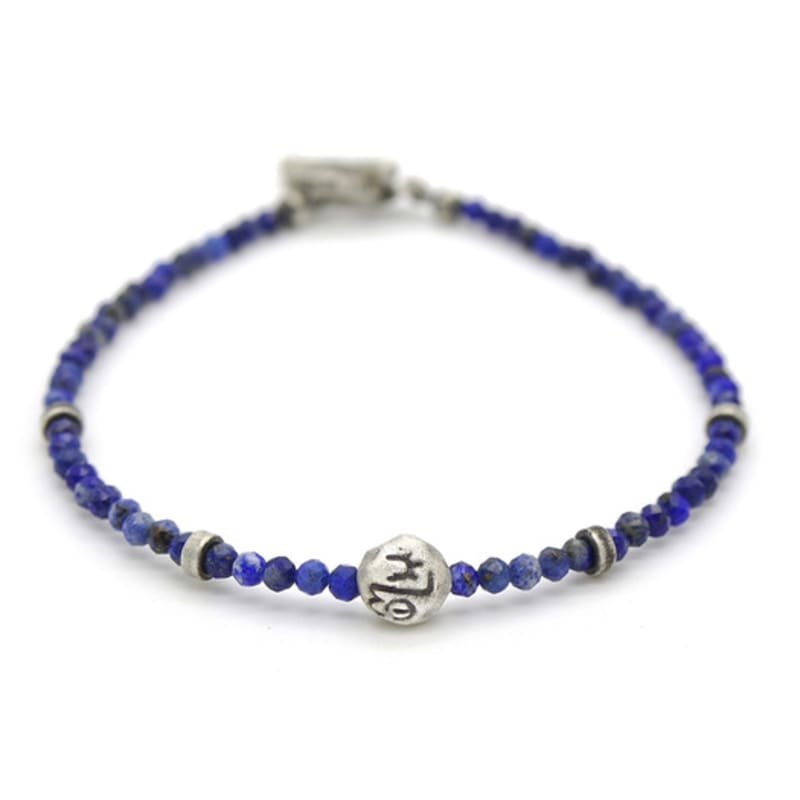 

ODDCOLLET 3rd eye togle bracelet (lapis lazuli) S (16cm)