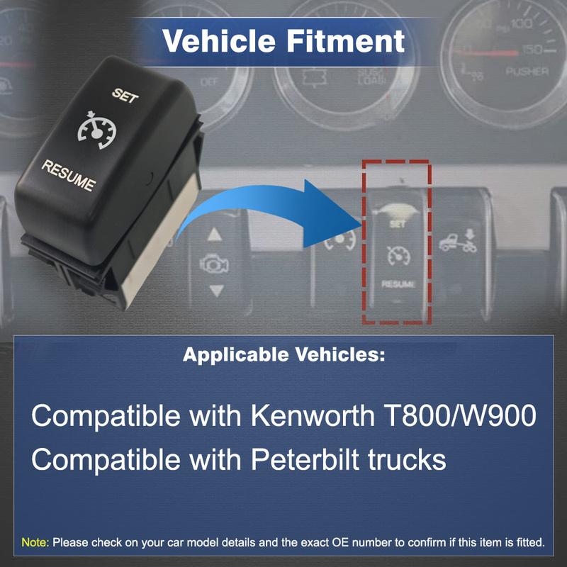 Cruise Control Rocker Switch 577.59626 P27-1040-15 for Kenworth T800/W900 for Peterbilt trucks