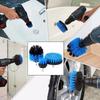 2/3.5/4'' Brush Attachment Set Power Scrubber Drill Brush Polisher Bathroom Cleaning Kit with Extender Kitchen Cleaning Tools