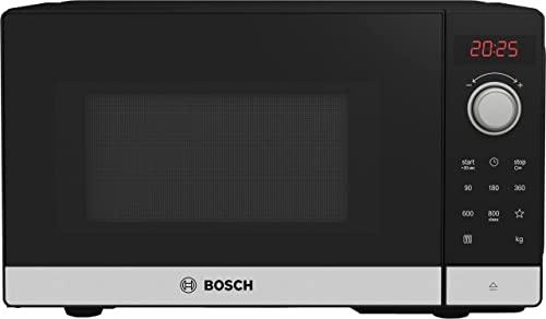 Bosch Ffl023ms2 Microwave Oven 20L 800W Black/Stainless Steel