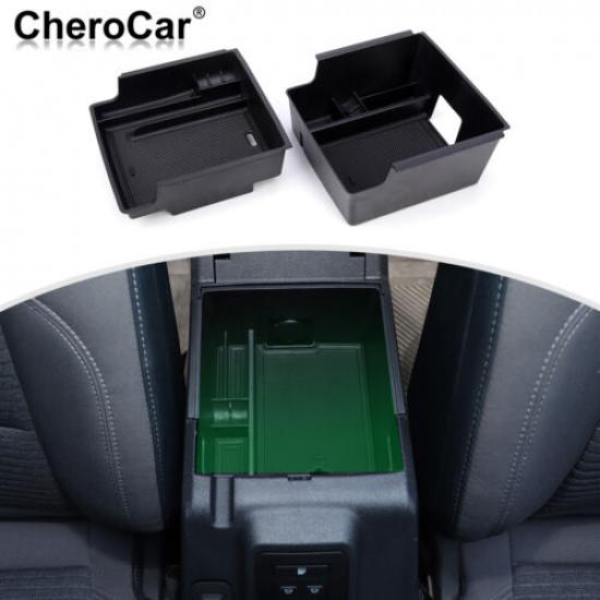 Car Armrest Storage Box Center Console Organizer Tray For Ford Bronco -2025