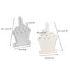 Heart Cake Candlestick Resins Moulds Cake Candle Holder Silicone Molds DIY Castings Moulds for Table Home Decorations