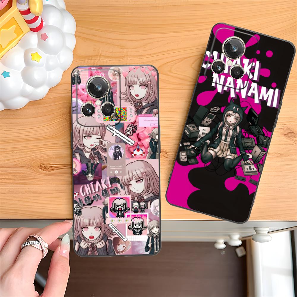 Danganronpa Chiaki Nanami Phone Case for Realme GT 8 Neo Pro C75 73 71 C67 65 C55 53 C35 31 C20 15 Soft TPU Shockproof Cover