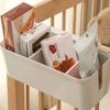 Large Capacity Bedside Storage Rack Partition Bed Hanging Bag Night Stand Shelves  Home