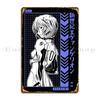 Rei Ayanami Anime Metal Plaque Rusty Club Cave Cinema Print Tin Sign Poster
