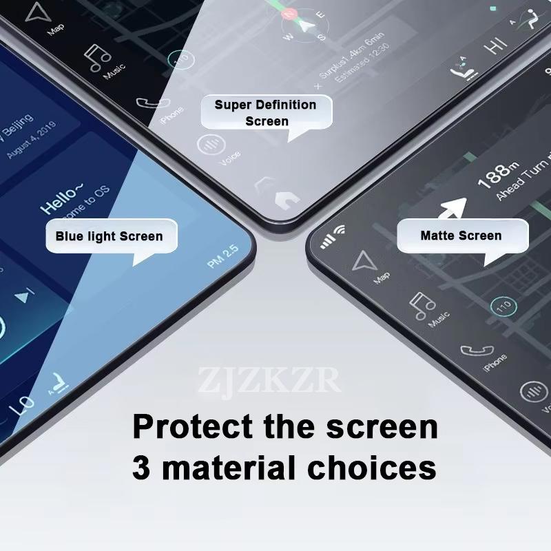 For Mazda EZ-6 EZ6 2024 2025 Tempered Glass Screen Protector Film Car Infotainment Radio GPS Navigation Dashboard Accessories