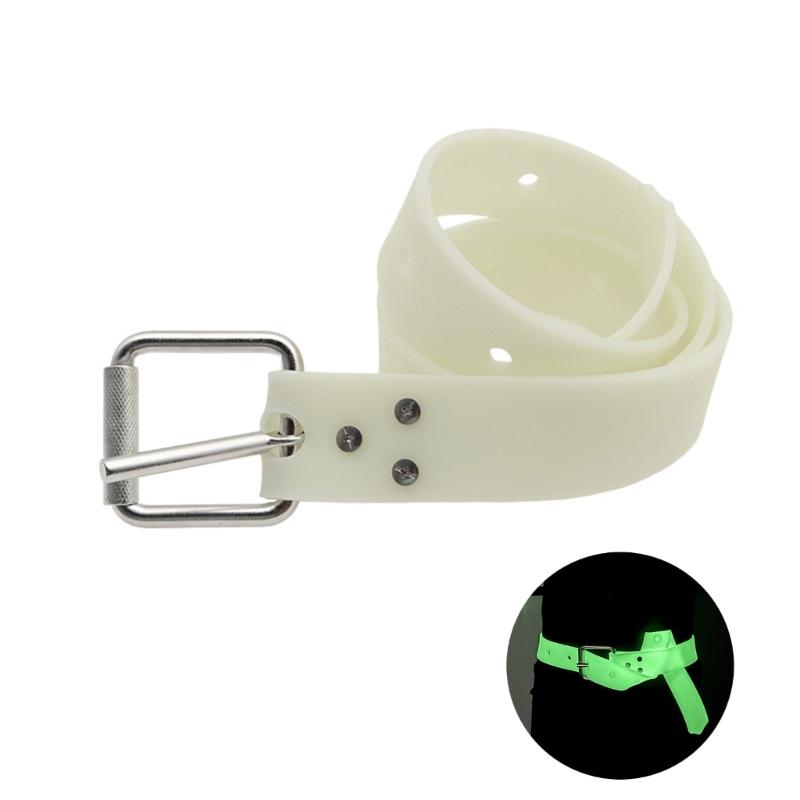 Dive Waist Belt with Quick Releases Buckle for Scubas Diving, Snorkeling Scubas Diving Weight Belt, Silicone Diving Belt 1.3m