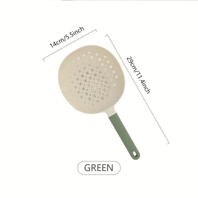 Home Kitchen Colander Creative Style Net Red Spoon Long Handle Noodle Spoon Pasta Dumpling Spoon Filter