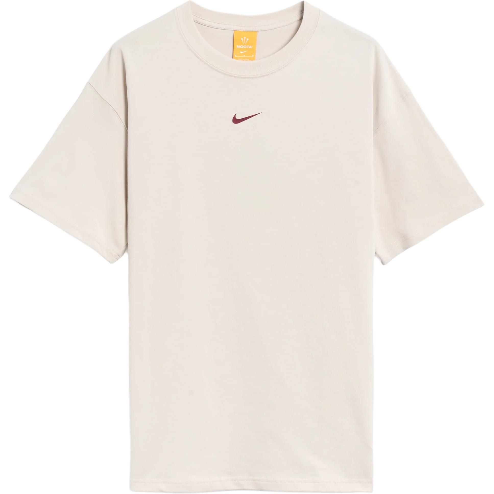 

Nike Коллаборация X Drake Nocta Ss25 Футболка с коротким рукавом, круглым вырезом, универсальный, удобный пуловер, мужские футболки IB5673-104 S