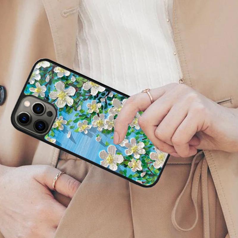 

Retro Oil Painting Magnetic Phone Case For APPLE iPhone 17 Air 16 14 13 12 Pro Max 15 Plus Wireless Charge With MagSafe Cover iPhone 14